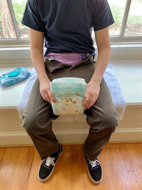 "On the list of mood-killing outfits, that has to take the cake. . My dad made me wear diapers
